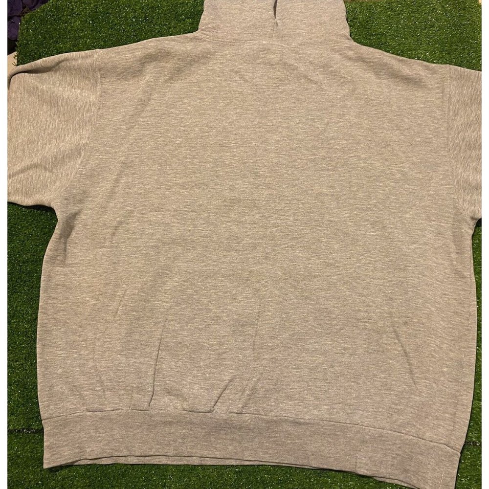 Vintage Cadre Athletic Michigan Wolverines arch hoodie sweatshirt XXL XL gray - Picture 10 of 13